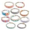 Bracelets et métier à tisser Majuscules DJECO 0033 : set multicolore de perles et cordons pour réaliser des bracelets créatifs.