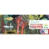 Puzzle 1000 pcs DJECO Fish Paradise, scène sous-marine colorée avec poissons et coraux.