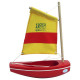 Optimiste rouge TIROT 22 cm, modèle 105