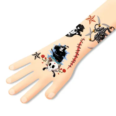 Tatouages Pirates DJECO 9584