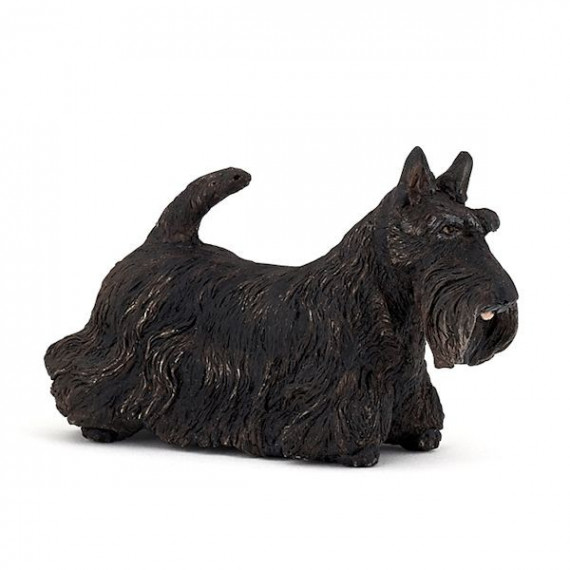 Scottish terrier noir, figurine PAPO 54032 Scottish terrier noir, figurine PAPO 54032