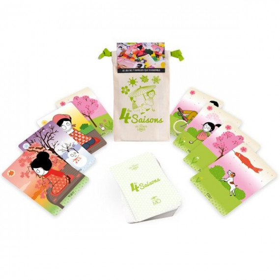 LES 4 SAISONS, jeu de 7 familles 'Les Jouets Libres' LES 4 SAISONS, jeu de 7 familles 'Les Jouets Libres'