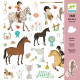 Stickers 'Chevaux' Djeco 8881