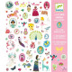 1000 stickers pour les filles Djeco 8951