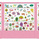 1000 stickers pour les filles Djeco 8951