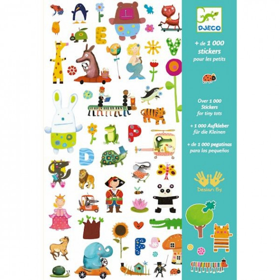 1000 stickers pour les petits Djeco 8950