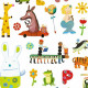 1000 stickers pour les petits Djeco 8950