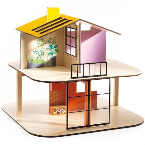 Maison de poupées Djeco 'color house' 7803