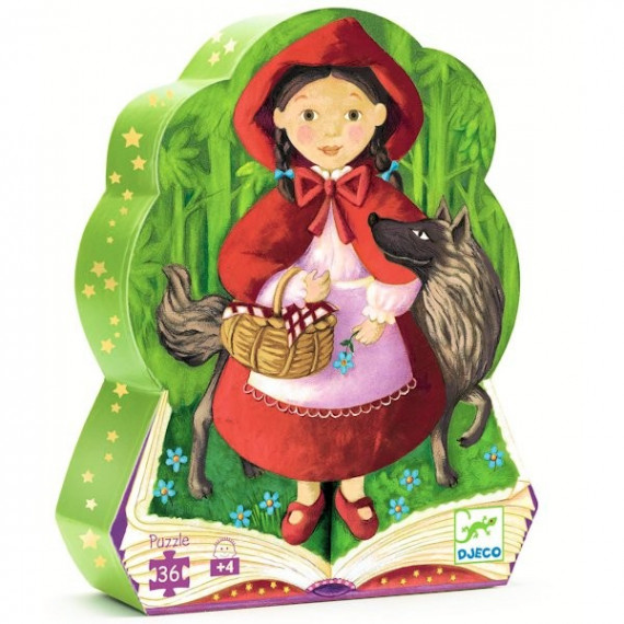Puzzle Djeco Le petit chaperon rouge 36 pcs 7230
