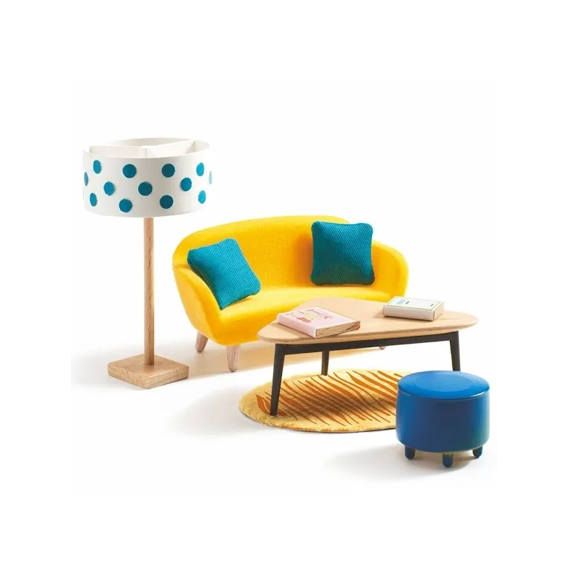 salon Djeco | maison de poupées