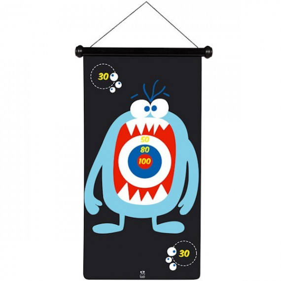 Jeu de fléchettes magnétique monstres Scratch Jeu de fléchettes magnétique monstres Scratch