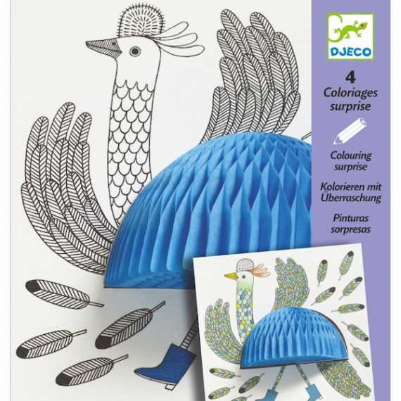 Coloriages surprises 'very chic' DJECO 9647 Coloriages surprises 'very chic' DJECO 9647